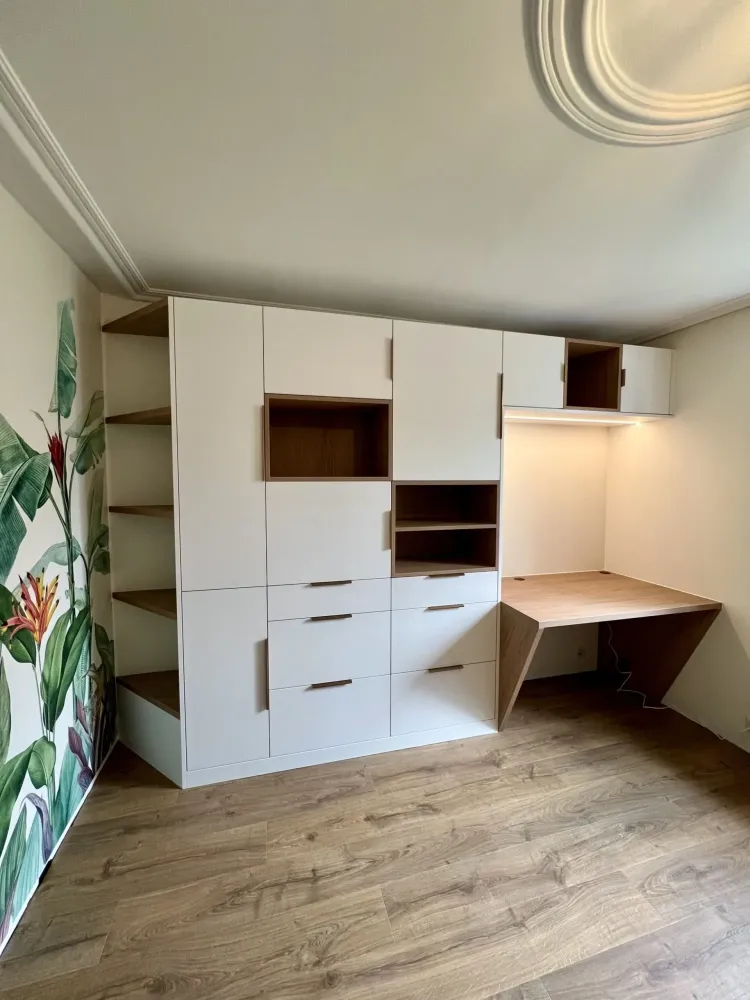 Comment créer un bureau, du rangement et des espaces déco ?