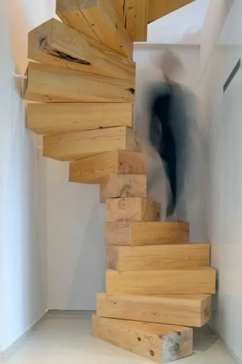 escalier hélicoïdal