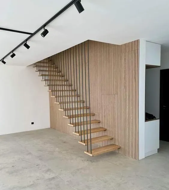 escalier suspendu